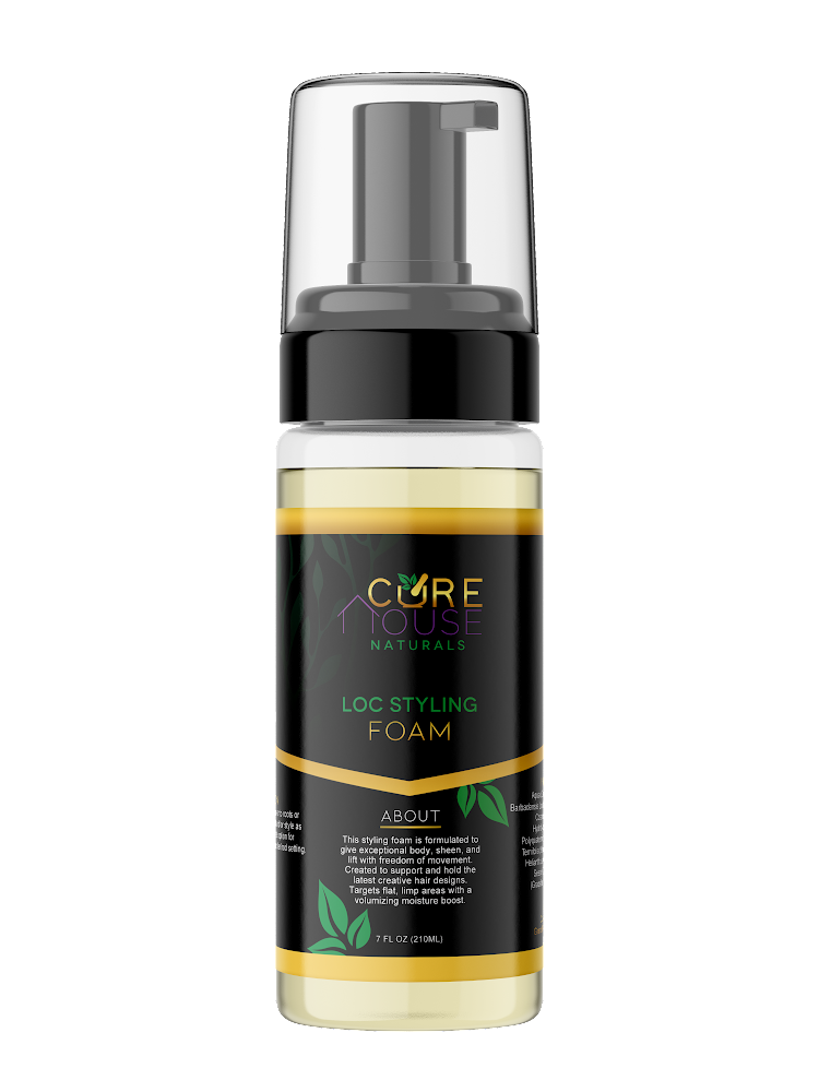 Loc Styling Foam - Adds Body, Sheen, and Natural Movement with Lightweight Hold