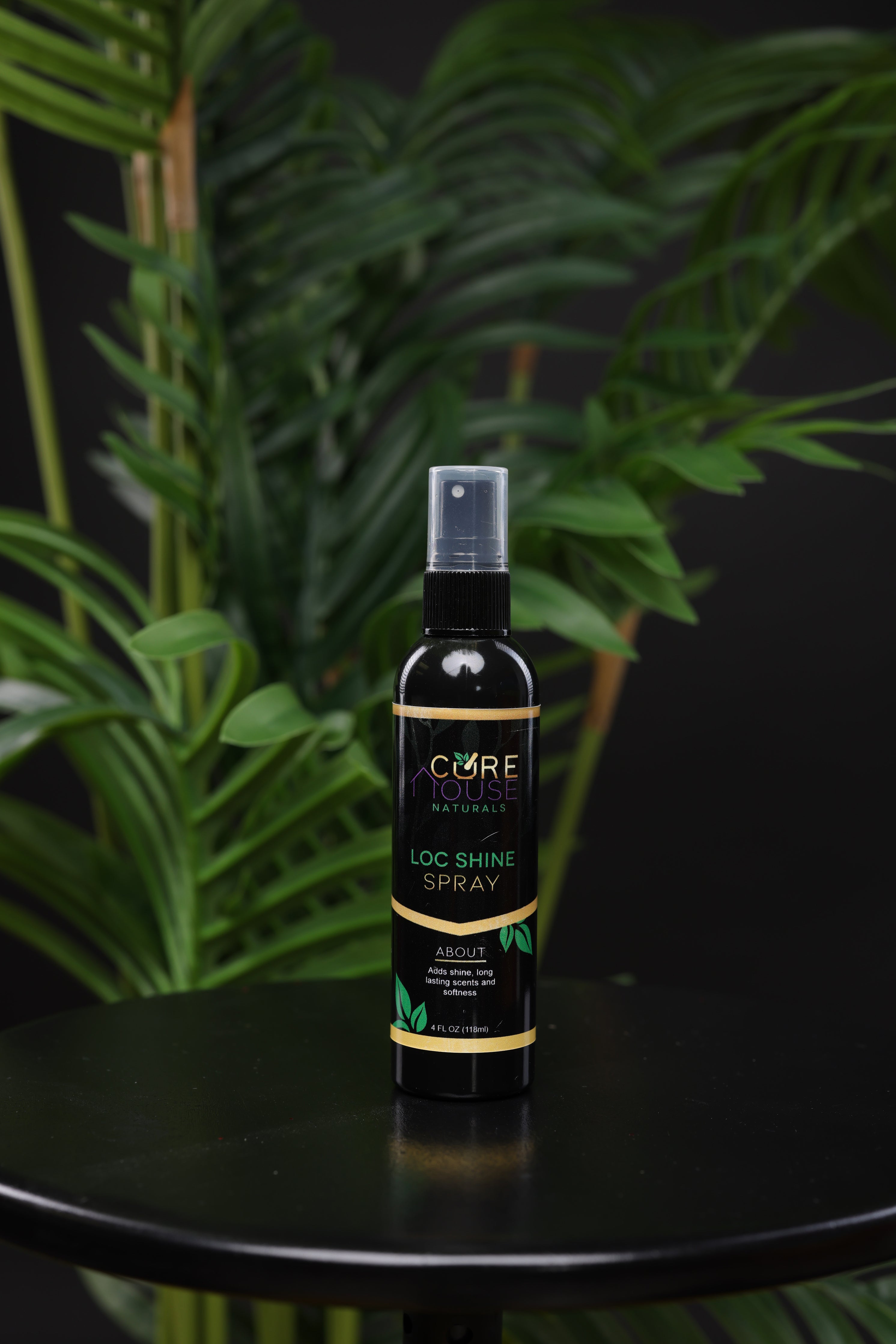 Loc Shine Spray - Gentle Hold, No Flakes, Adds Shine & Softness