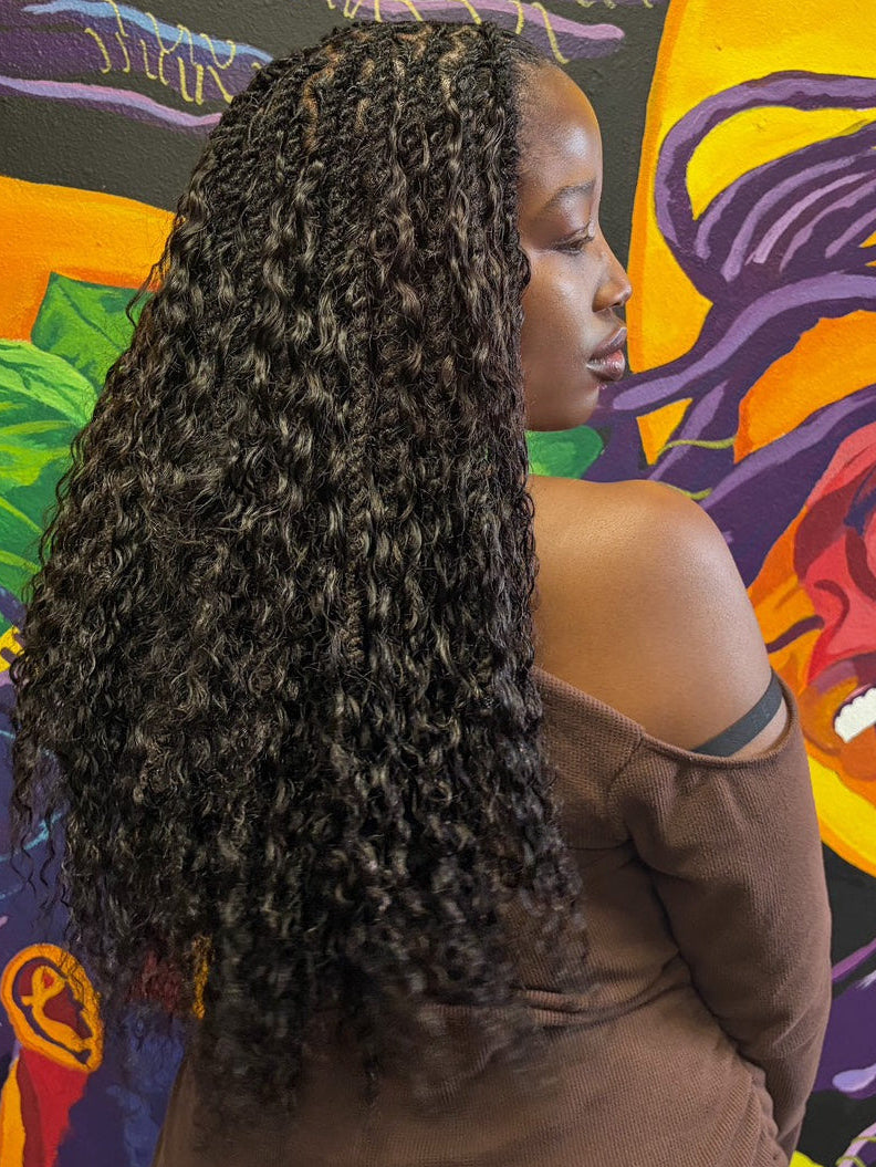 Boho Braids Back